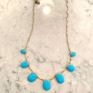 Teal Kate Spade Necklace